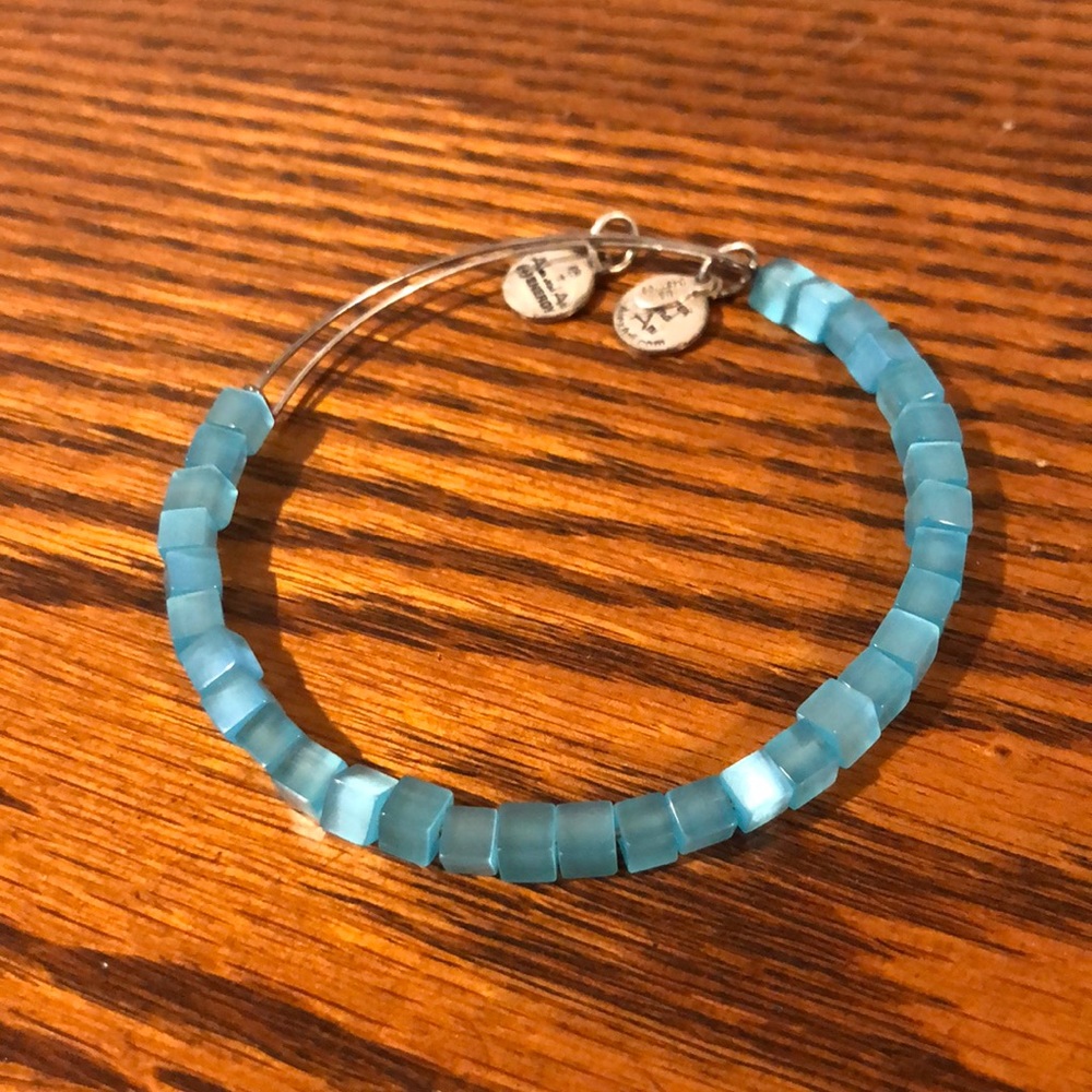 Aqua Alex and Ani Bracelet